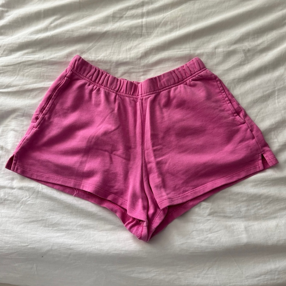 Small Garage Pink Casual Shorts